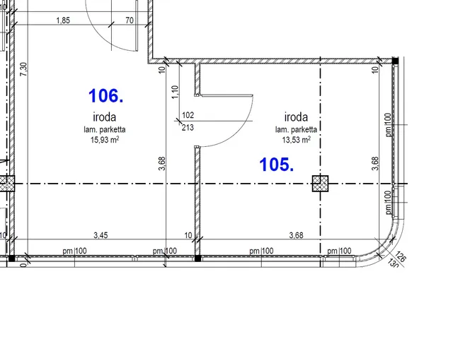 Kiadó kereskedelmi és ipari ingatlan Várpalota, Szent István 29 nm