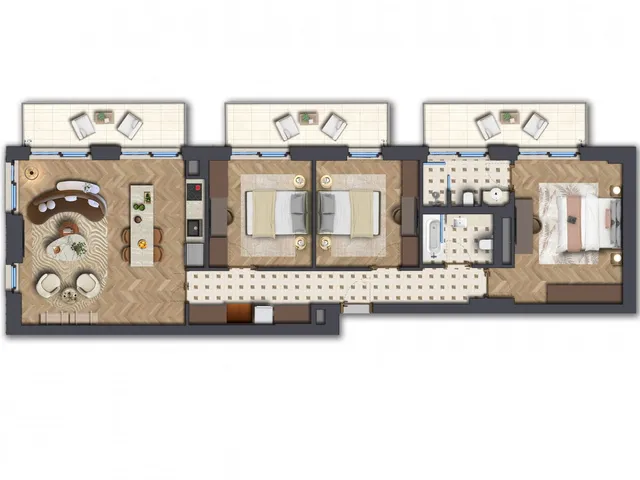 Eladó lakás Budapest VII. kerület, Belső-Erzsébetváros 101 nm