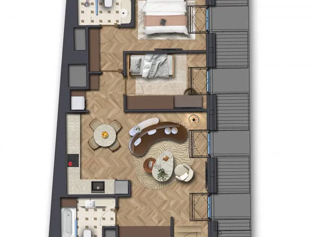 Eladó lakás Budapest VII. kerület, Belső-Erzsébetváros 65 nm