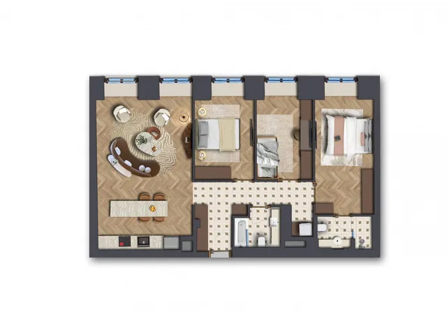 Eladó lakás Budapest VII. kerület, Belső-Erzsébetváros 93 nm