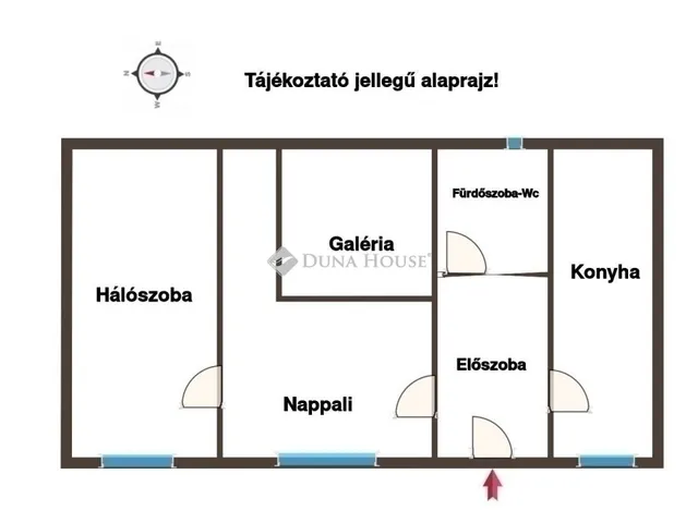 Eladó lakás Budapest VII. kerület 62 nm