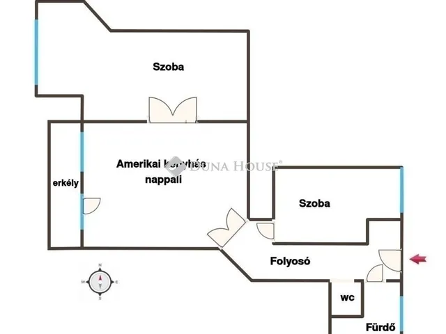 Eladó lakás Budapest VIII. kerület, Corvin negyed 73 nm
