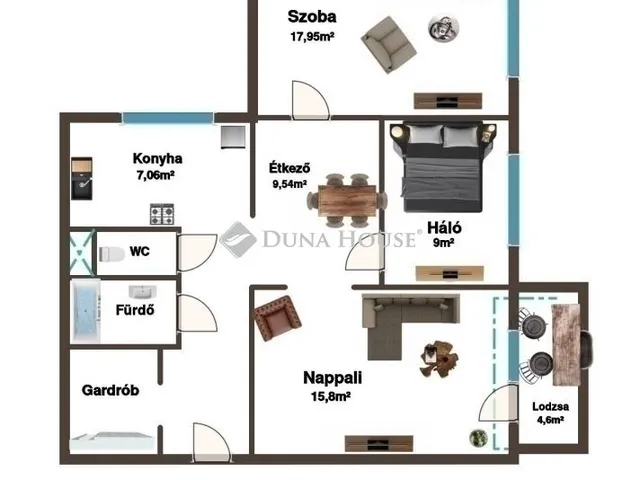 Eladó lakás Budapest XVIII. kerület, Havanna lakótelep 72 nm