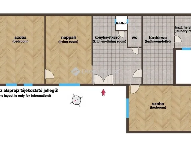 Eladó lakás Budapest VIII. kerület, Palotanegyed 84 nm