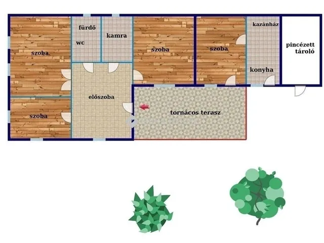 Eladó ház Kóka 101 nm