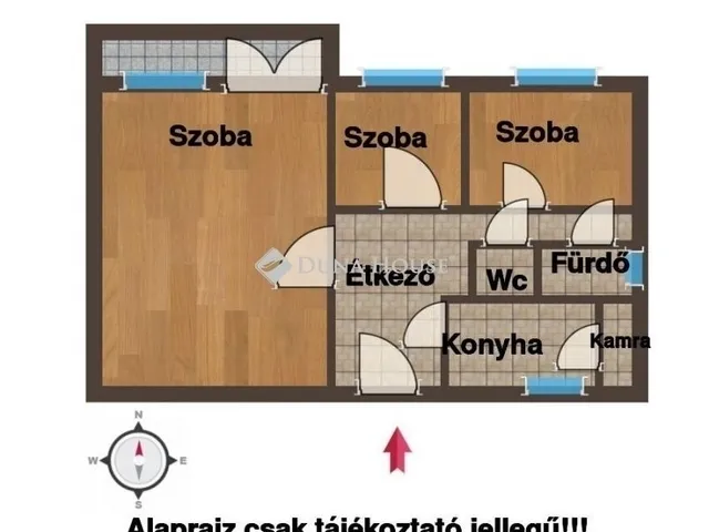 Eladó lakás Budapest XVI. kerület, Rákosszentmihály 56 nm