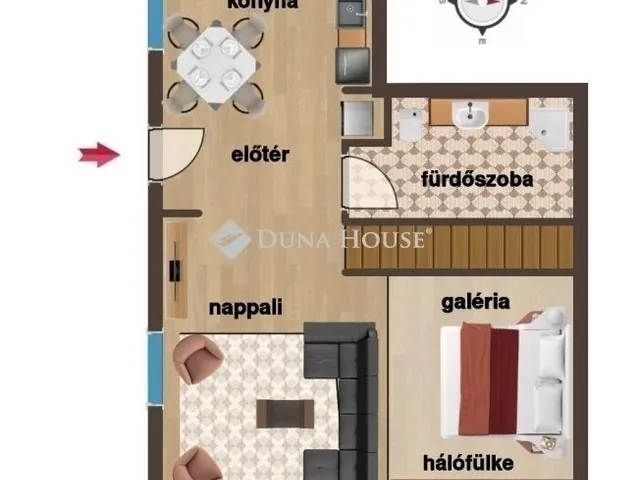 Eladó lakás Budapest VI. kerület, Nagykörúton kívüli terület 44 nm