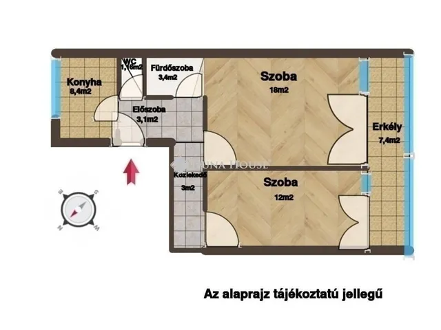 Eladó lakás Budapest XVI. kerület 52 nm