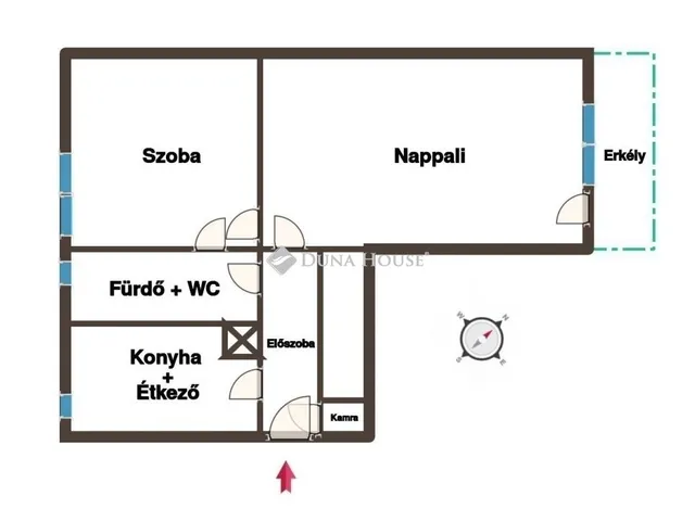 Eladó lakás Budapest XX. kerület 55 nm