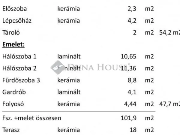 Eladó ház Fót 132 nm