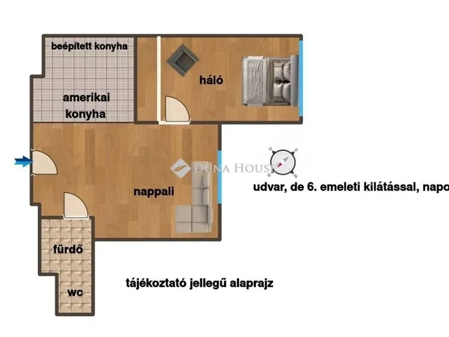 Eladó lakás Budapest VIII. kerület 46 nm