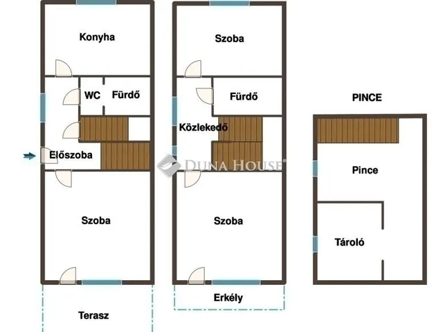 Eladó ház Budapest XVIII. kerület, Szemeretelep 110 nm