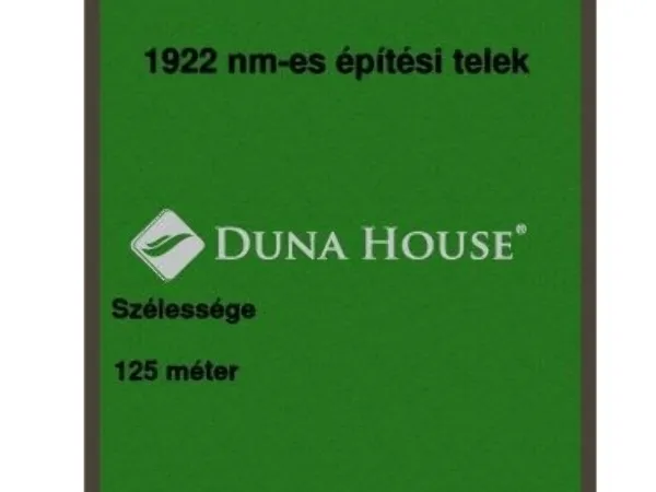 Eladó telek Gomba 1922 nm