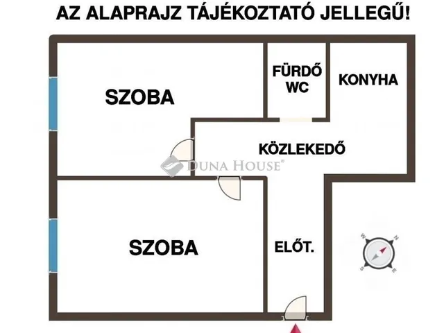 Eladó lakás Budapest XV. kerület, Újpalota 52 nm