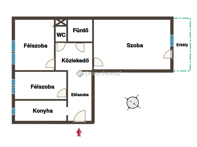 Eladó lakás Budapest XIX. kerület 53 nm