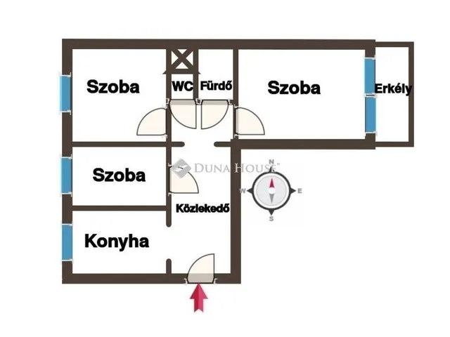 Eladó lakás Budapest XIX. kerület 53 nm