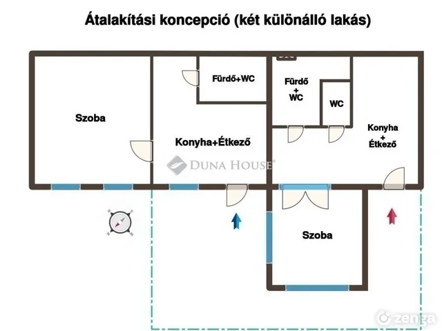 Eladó lakás Budapest X. kerület, Ligettelek 73 nm