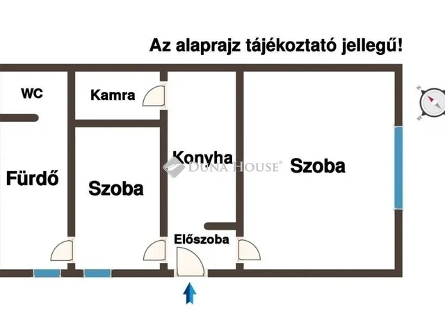 Eladó lakás Budapest XIII. kerület 43 nm