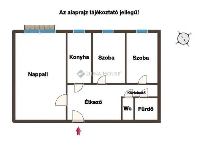 Eladó lakás Budapest III. kerület 56 nm
