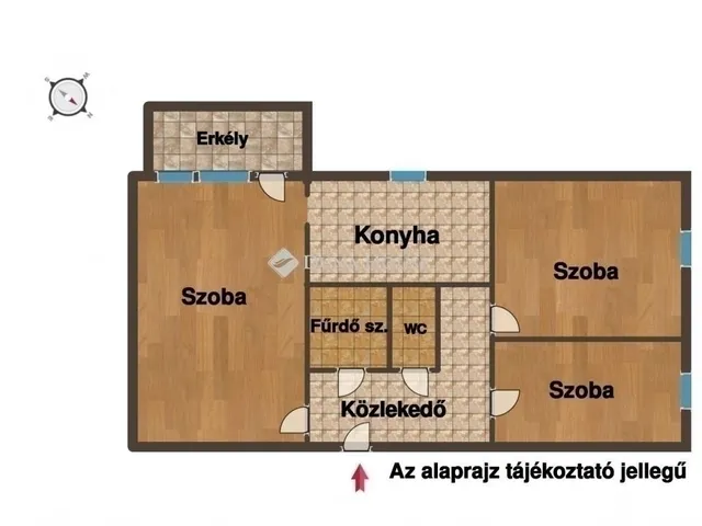 Eladó lakás Budapest XI. kerület, Őrmező 55 nm