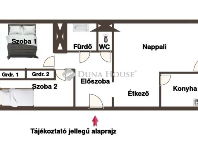 Eladó lakás Budapest XIII. kerület 55 nm