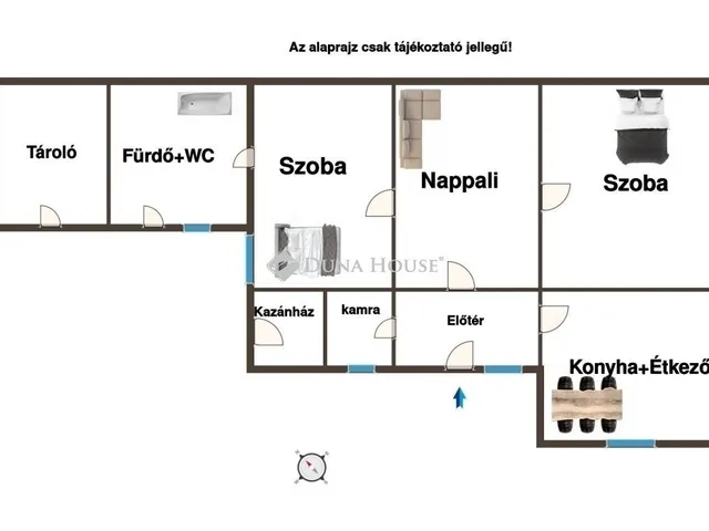 Eladó ház Törtel 65 nm