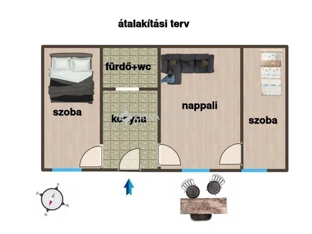 Eladó lakás Budapest VII. kerület 37 nm