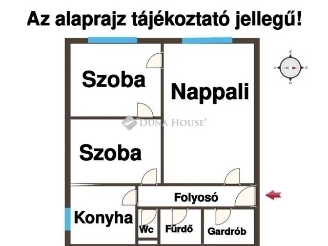 Eladó lakás Budapest XV. kerület 53 nm