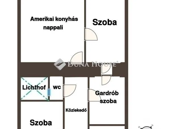 Eladó lakás Budapest VII. kerület 61 nm