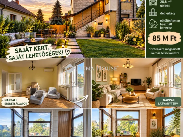 Eladó ház Budapest XVII. kerület, Rákoscsaba-Újtelep 72 nm
