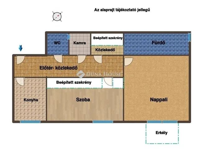 Eladó lakás Budapest X. kerület 57 nm