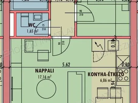 Eladó lakás Nyíregyháza, Belváros 36 nm