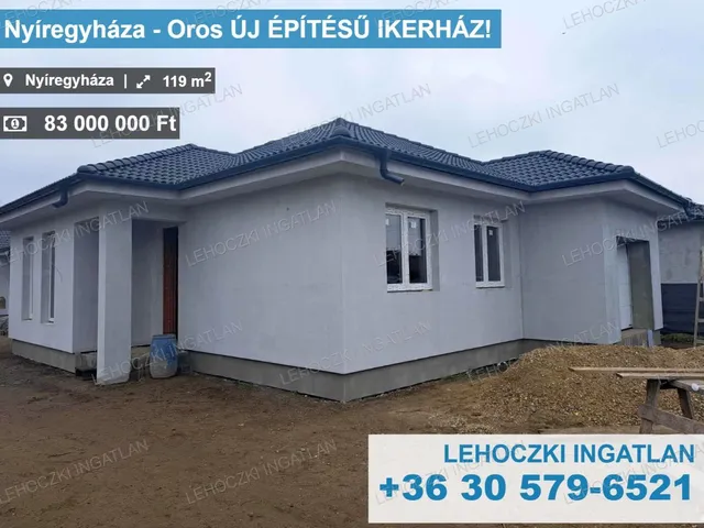 Eladó ház Nyíregyháza, Oros 119 nm