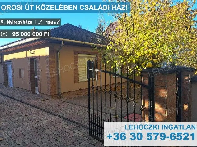 Eladó ház Nyíregyháza 196 nm