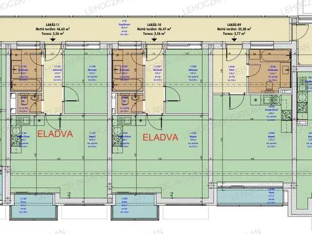 Eladó lakás Nyíregyháza, Belváros 47 nm