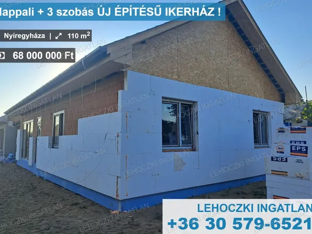 Eladó ház Nyíregyháza 110 nm