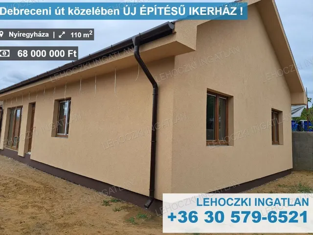 Eladó ház Nyíregyháza 110 nm