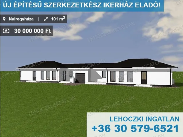 Eladó ház Nyíregyháza 101 nm