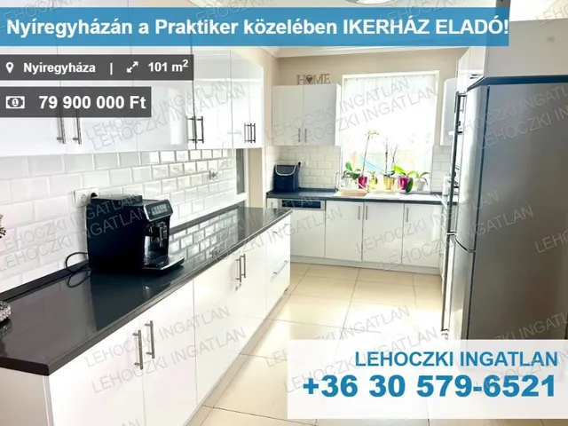 Eladó ház Nyíregyháza 101 nm