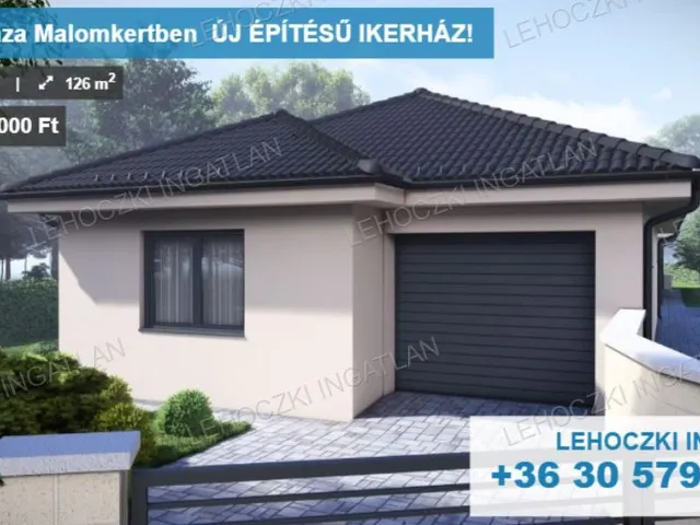 Eladó ház Nyíregyháza, Malomkert 126 nm
