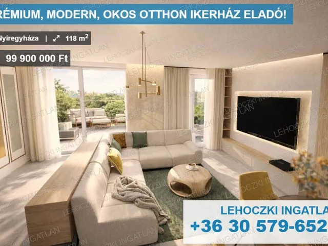 Eladó ház Nyíregyháza, Mandabokor 118 nm