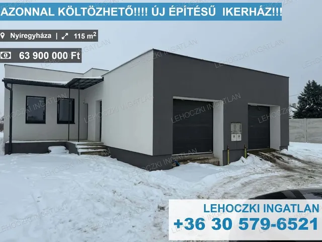 Eladó ház Nyíregyháza 115 nm