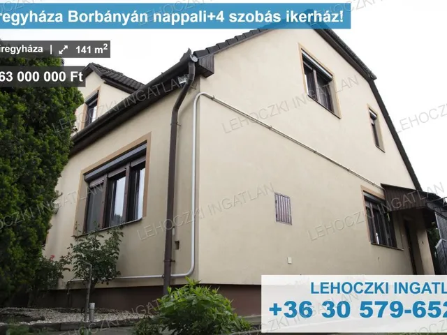 Eladó ház Nyíregyháza, Borbánya 141 nm