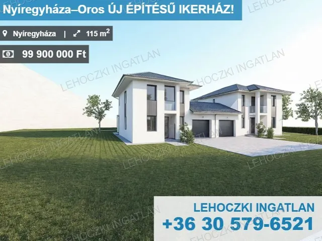 Eladó ház Nyíregyháza, Oros 115 nm