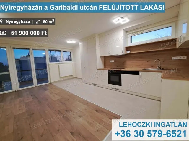 Eladó lakás Nyíregyháza, Korányi-kertváros 50 nm