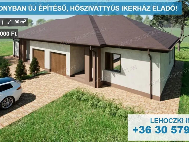 Eladó ház Nyírpazony 96 nm