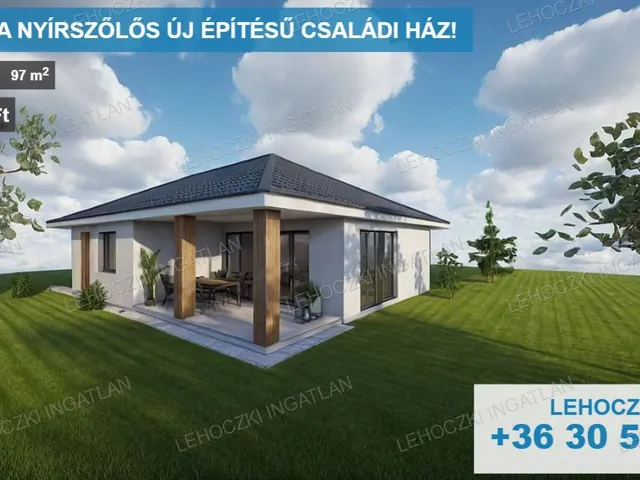 Eladó ház Nyíregyháza, Nyírszőlős 97 nm