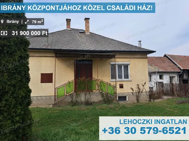 Eladó ház Ibrány 79 nm