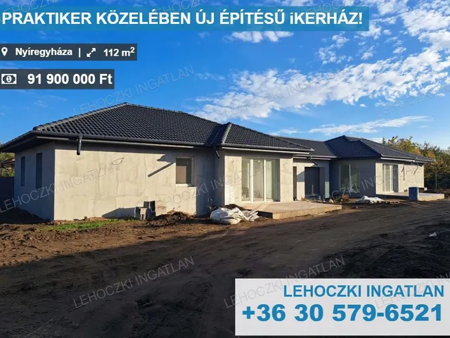 Eladó ház Nyíregyháza 112 nm