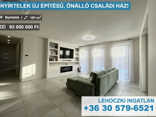 Eladó ház Nyírtelek 101 nm